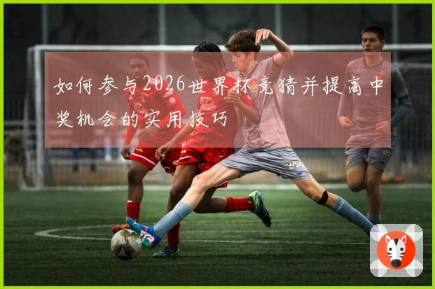 如何参与2026世界杯竞猜并提高中奖机会的实用技巧